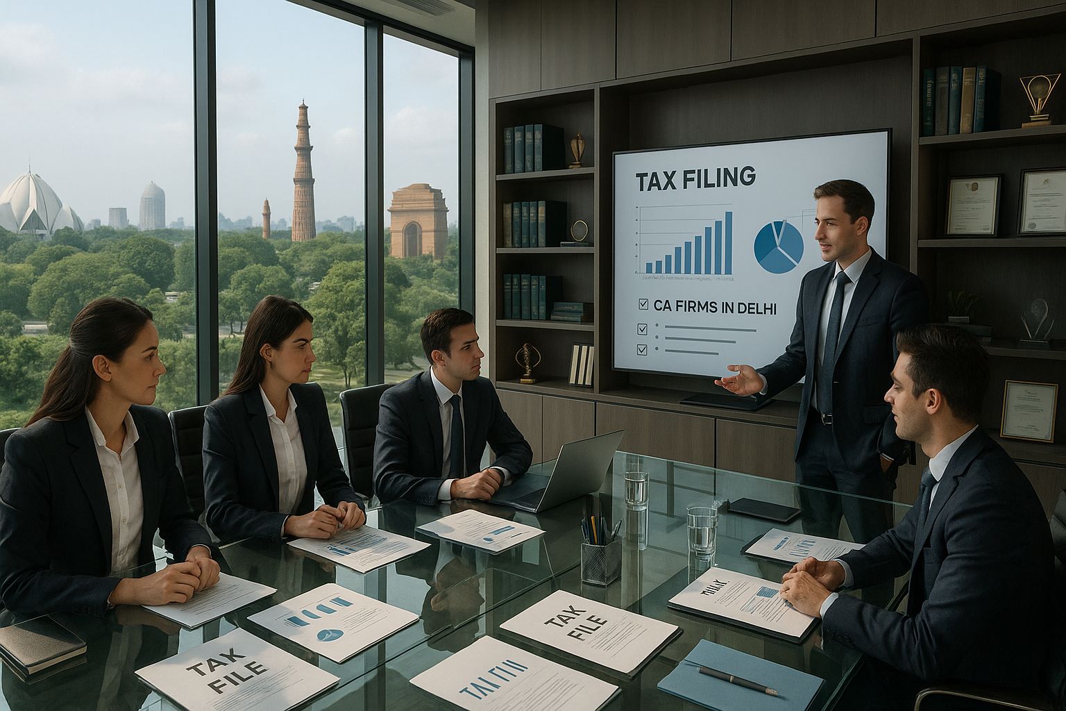 Top-Notch CA Firms for Tax Filing in Delhi