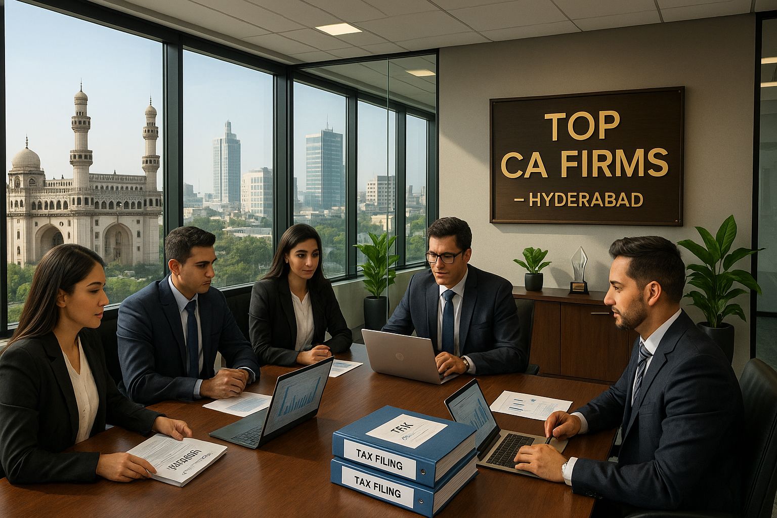Best CA Firms for Tax Filing in Hyderabad