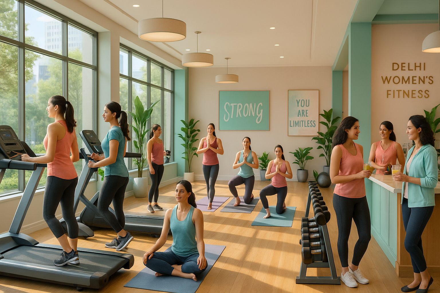 Highly Recommended Fitness Centers for Women in Delhi