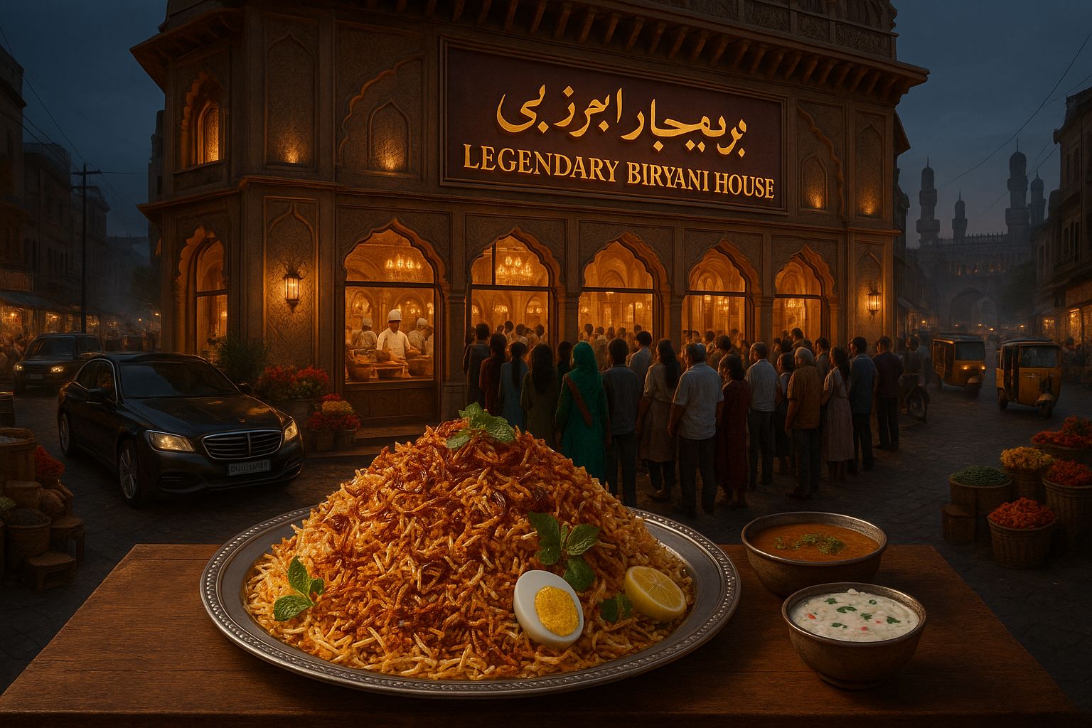 Iconic Biryani Places in Hyderabad