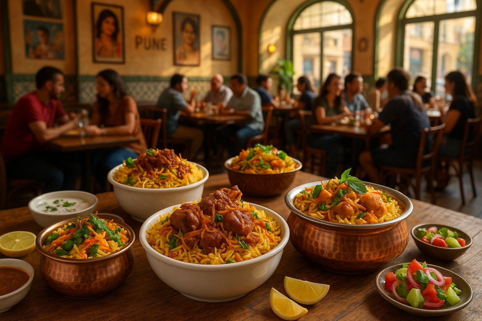 Iconic Biryani Places in Pune