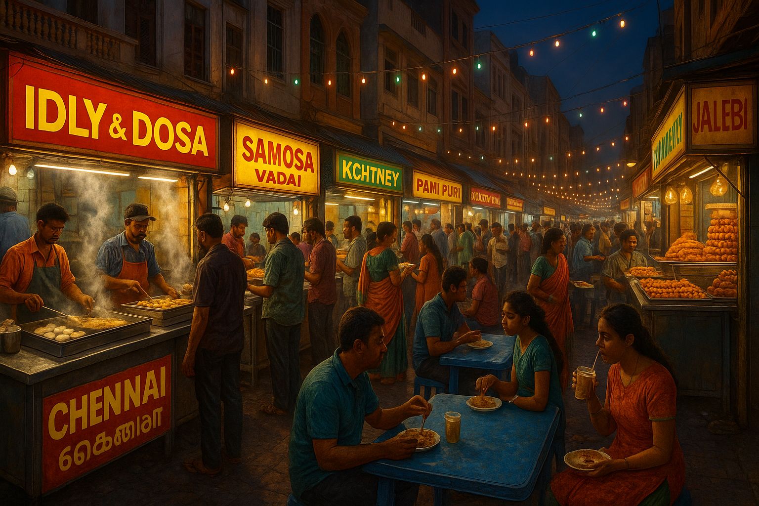 Must-Try Street Food Outlets in Chennai