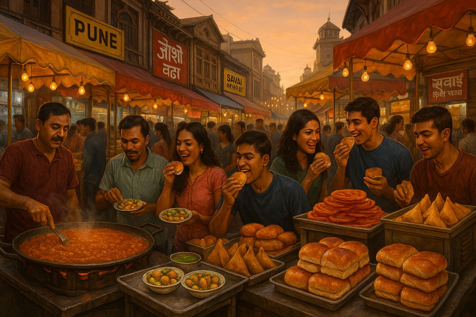 Must-Try Street Food Joints in Pune