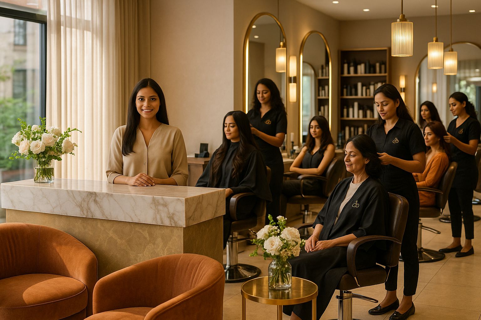 Highly Rated Hair Salons for Women in Delhi