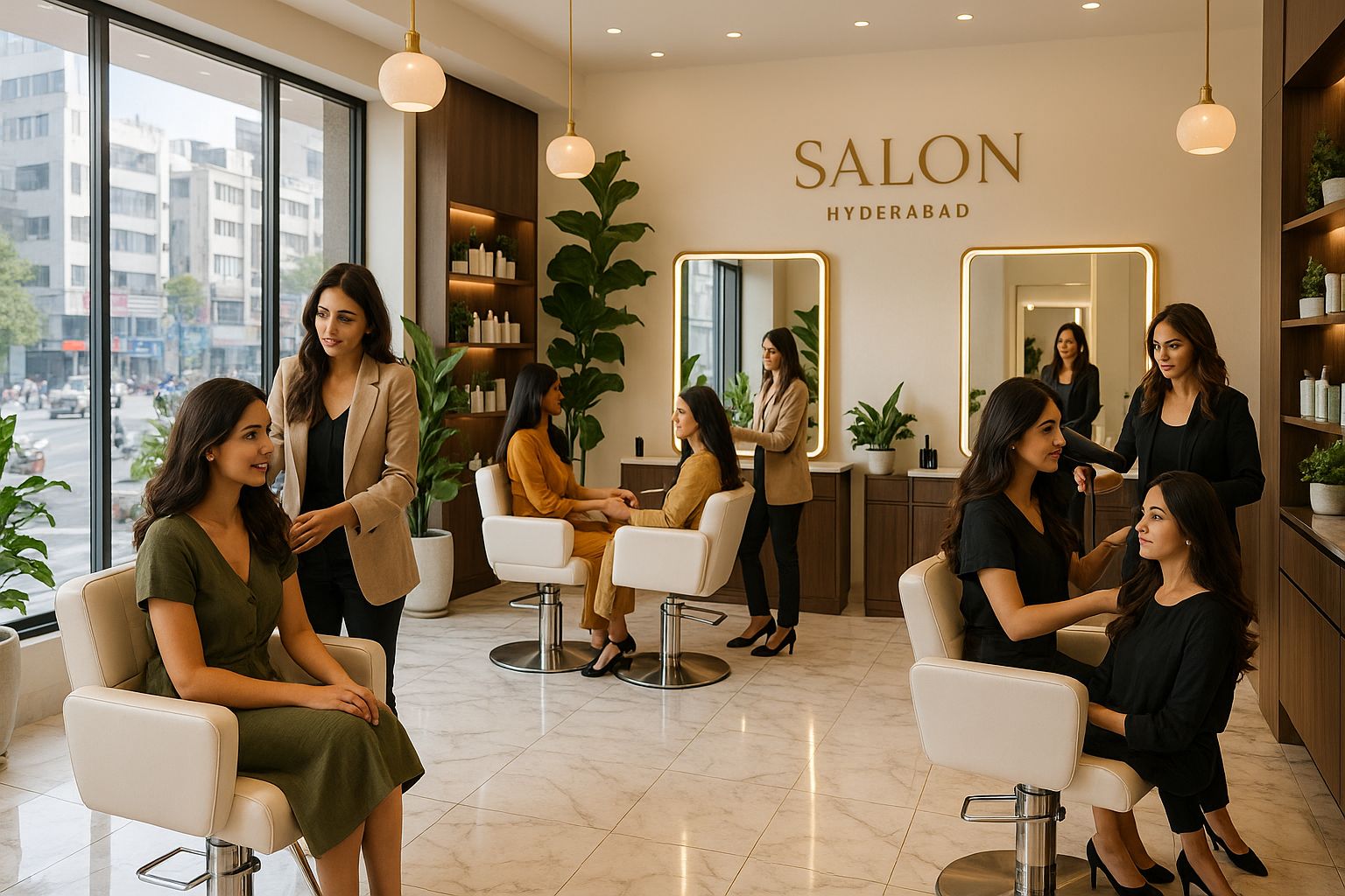 Top Hair Salons for Women in Hyderabad