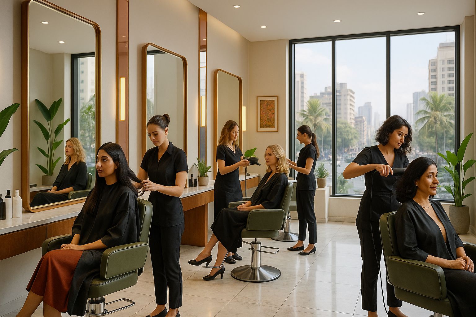 Highly Rated Hair Salons for Women in Mumbai