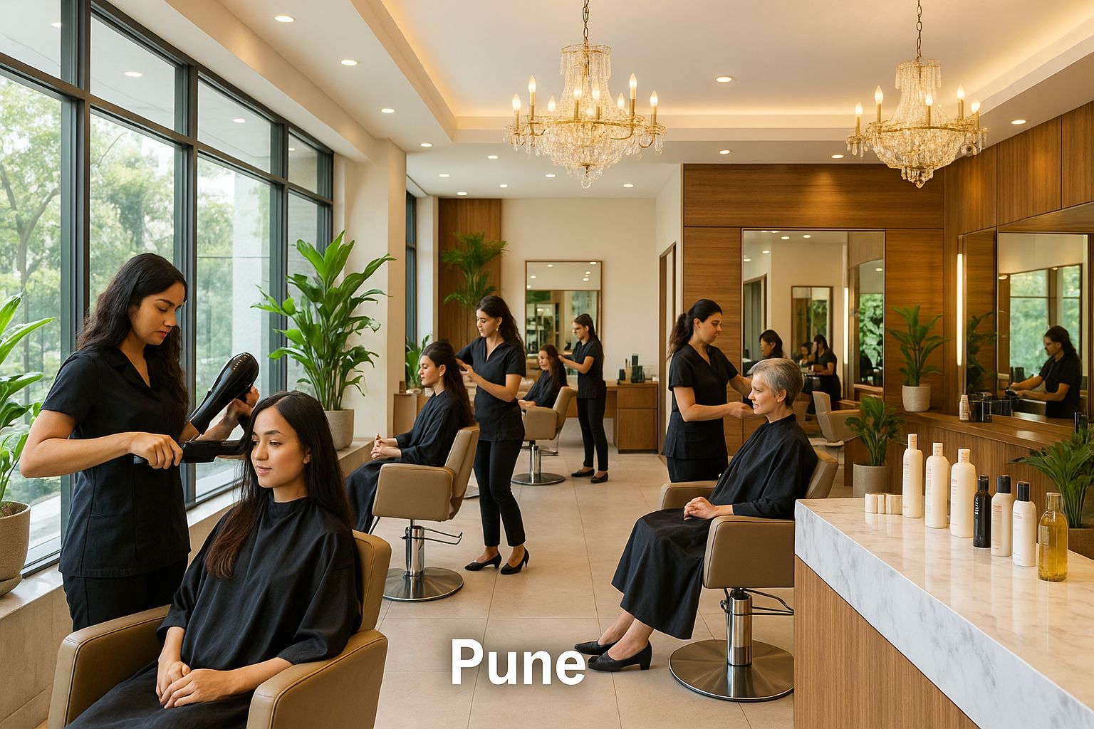 Highly Rated Hair Salons for Women in Pune